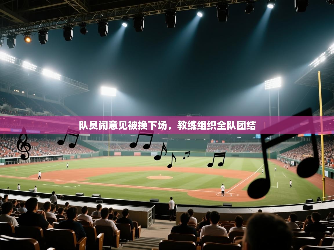 队员闹意见被换下场，教练组织全队团结  第2张
