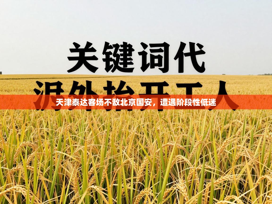 天津泰达客场不敌北京国安,遭遇阶段性低迷 第2张